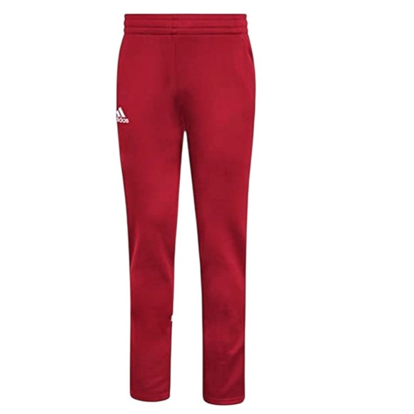 NWT ADIDAS UNDER THE CITY LIGHTS Warm Up Red White Sweatpants - Picture 13 of 14